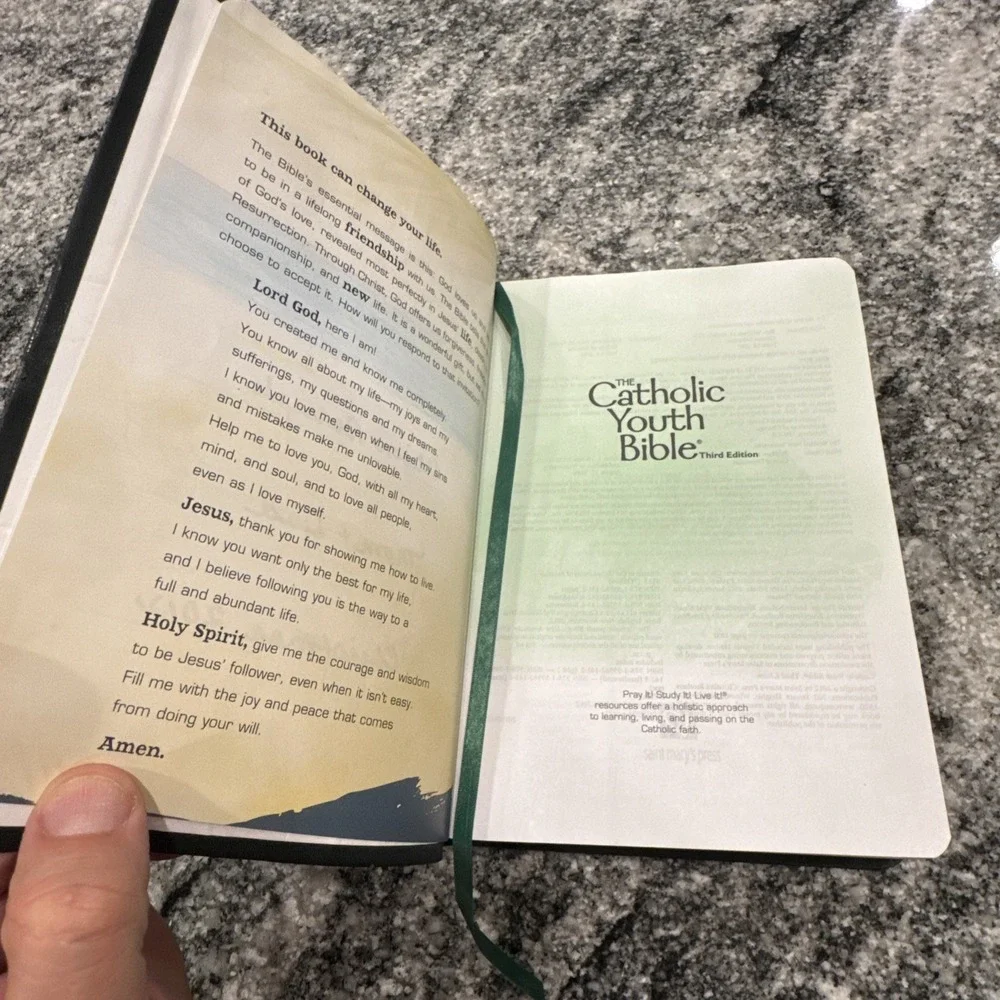 CATHOLIC YOUTH BIBLE--NSRV Catholic Edition-2010 Flexible Leatherette-SUPERB!‎